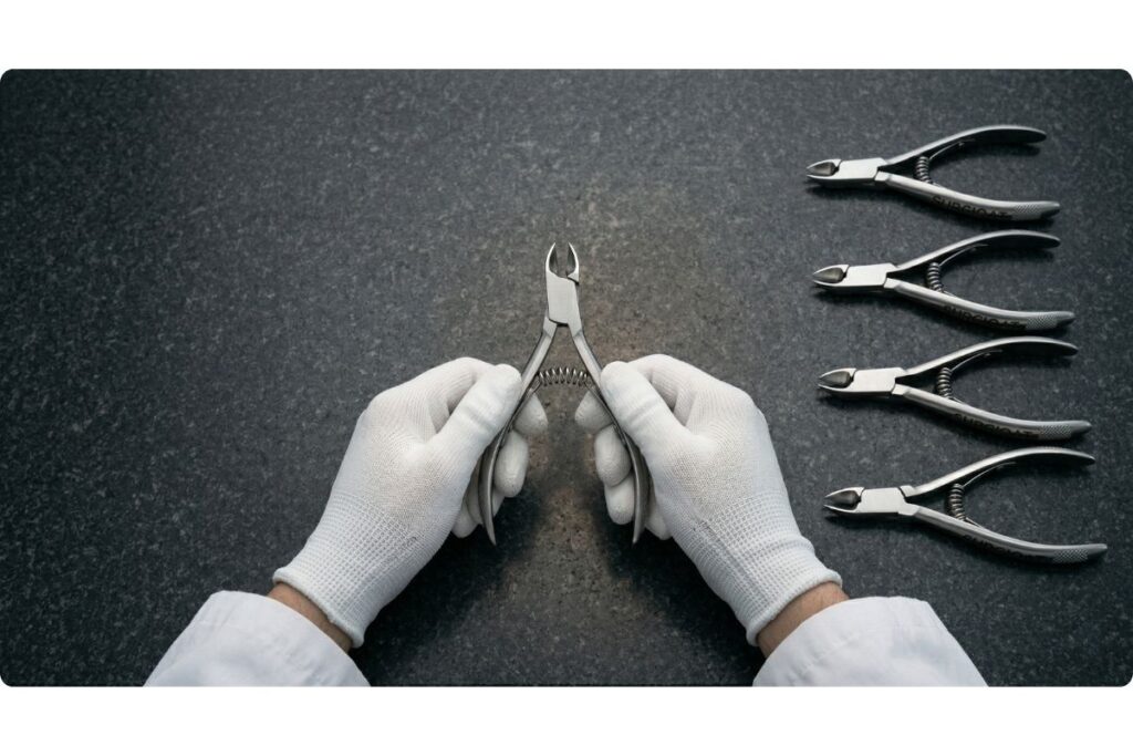 Professional Nail Nippers Wholesale: 6 Essential Mistakes Distributors Must Avoid 4 professional nail nippers wholesale quality control manufacturer verification